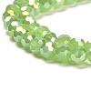 Imitation Jade Glass Beads Stands EGLA-A035-J6mm-B01-4