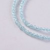 Glass Beads Strands EGLA-E057-02A-02-3