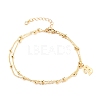 Double Layer Anklets AJEW-AN00309-01-1