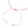 Adjustable Nylon Thread Braided Bead Bracelets BJEW-JB05658-01-3