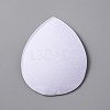 EVA Cloth Teardrop Fascinator Hat Base for Millinery AJEW-WH0298-01E-1