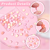 80Pcs 4 Colors Synthetic Coral Beads FIND-SP0005-83-6