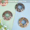 Alloy Candle Lids PALLOY-PH0013-67-4