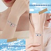 12Pcs Adjustable 304 Stainless Steel Wire Cuff Bangle Making MAK-SC0001-19-4