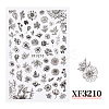 Retro Style Nail Decals Stickers MRMJ-T007-31G-2