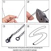 Brass Twisted Chains CHC-Q001-02B-9