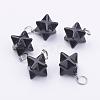 Natural & Synthetic Mixed Stone Pendants G-E398-02A-2