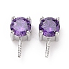 Rhodium Plated 925 Sterling Silver Peg Bails STER-D035-47P-07-2