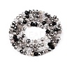 Electroplate Glass Beads Strands GLAA-T023-B16-01-2