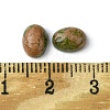 Natural Unakite Cabochons G-A094-01B-50-3