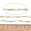 Brass Ball Chains KK-D368-02G-F-2