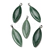 Natural Green Aventurine Big Pendants G-F820-06O-1
