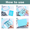 Plastic Embossing Folders DIY-WH0186-50-4