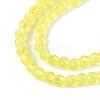 Transparent Glass Beads Strands GLAA-H021-03-23-3