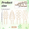 Wood Plant Trellis WOOD-WH0125-17B-2
