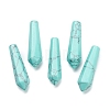 Synthetic Turquoise Pointed Beads G-E490-C28-1