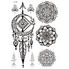 Mandala Pattern Vintage Removable Temporary Water Proof Tattoos Paper Stickers MAND-PW0001-14I-1
