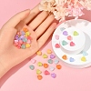 600Pcs 10 Colors Imitation Jelly Acrylic Beads MACR-YW0001-82-6