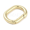 Brass Spring Gate Rings KK-M293-55G-2