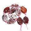 Natural Fire Crackle Agate Beads Strands GG-CBAE0EB-04B-3