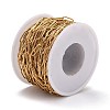 3.28 Feet 304 Stainless Steel Paperclip Chains X-CHS-D033-06G-01-4