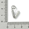 Rack Plating Brass with ABS Plastic Pearl European Dangle Charms KK-G501-02V-P-3