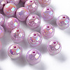 Opaque Acrylic Beads X-MACR-S370-D16mm-A03-1