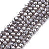 Electroplate Glass Beads Strands EGLA-A044-P2mm-A10-1