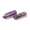 Natural Amethyst Pointed Pendants G-D460-01O-3