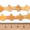 Natural Topaz Jade Beads Strands G-I337-A08-01-3