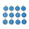 Alloy Enamel Pendants ENAM-S124-01B-02-1