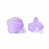 Transparent Acrylic Bead Caps PL551-C08-5
