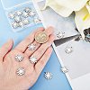 20Pcs 201 Stainless Steel Pendants STAS-DC0010-69-3