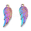Ion Plating(IP) 201 Stainless Steel Pendants STAS-N098-181M-3
