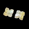 Dyed & Heated Glass Bead Caps GLAA-Z019-01F-2