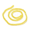 Electroplate Glass Beads Strands EGLA-A034-T1mm-L02-2