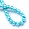 Baking Paint Glass Pearl Bead Strands HY-Q003-3mm-48-4