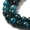 Dyed Natural Tiger Eye Beads Strands X-G-G102-A02-01-4