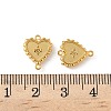 304 Stainless Steel Connector Cabochon Settings STAS-Z144-07G-3