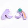Opaque Resin Cabochons CRES-N022-88B-2