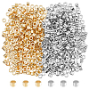 1000Pcs 2 Colors CCB Plastic Beads CCB-DC0001-18-1