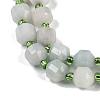 Natural Myanmar Jade Beads Strands G-O201B-120F-3