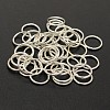 Brass Soldered Closed Jump Rings KK-WH0084-05A-S-1