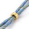 Nylon Cord Silder Bracelets MAK-C003-03G-19-2