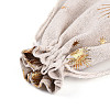 Christmas Theme Cotton Fabric Cloth Bag ABAG-H104-B20-3