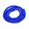 Opaque Solid Color Imitation Jade Glass Beads Strands EGLA-A044-P1mm-D32-3