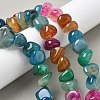 Natural Agate Beads Strands X-G-H295-B01-16-1