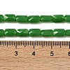 Opaque Glass Beads Strands GLAA-Z018-D22-4