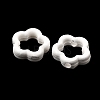 Flower Hollow Glazed Porcelain Bead Frame PORC-A034-09B-2