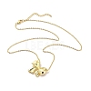 304 Stainless Steel Pendant Necklaces NJEW-U002-17G-2